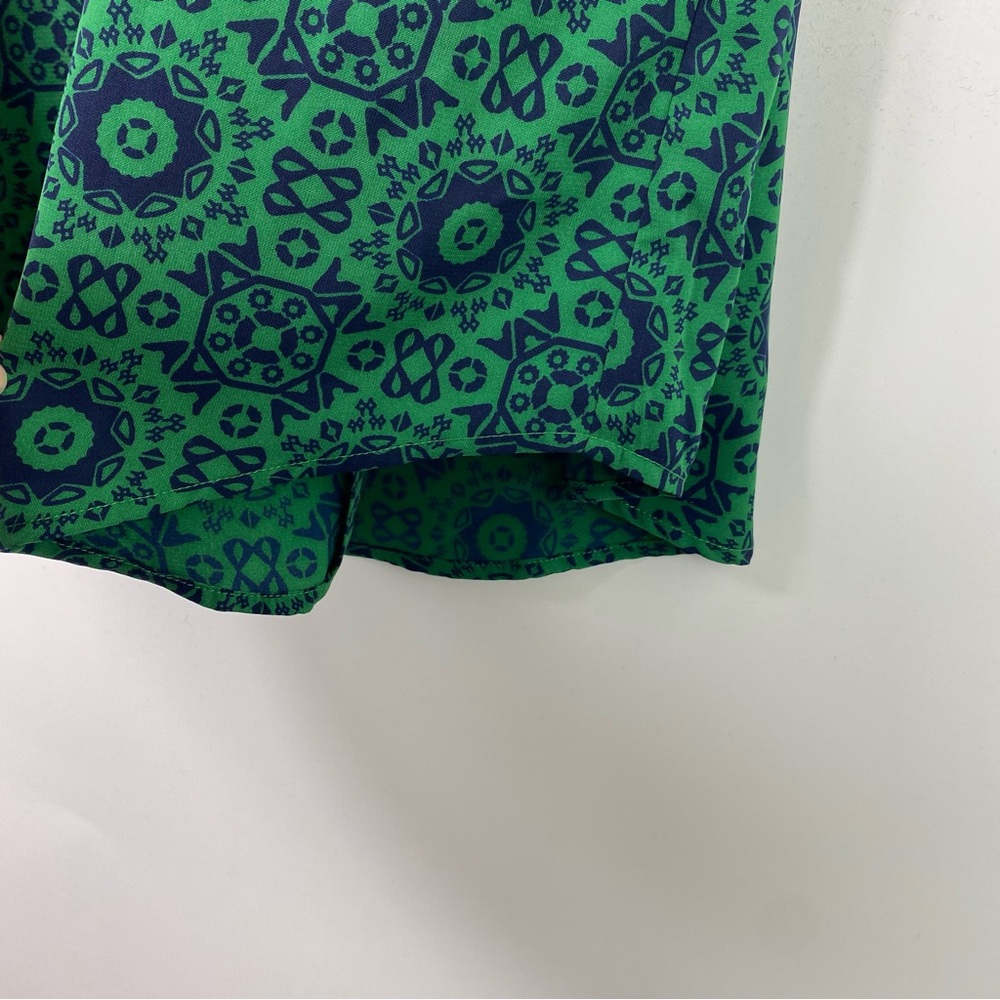 41 Hawthorn dress green and navy blue size medium - Picture 10 of 13